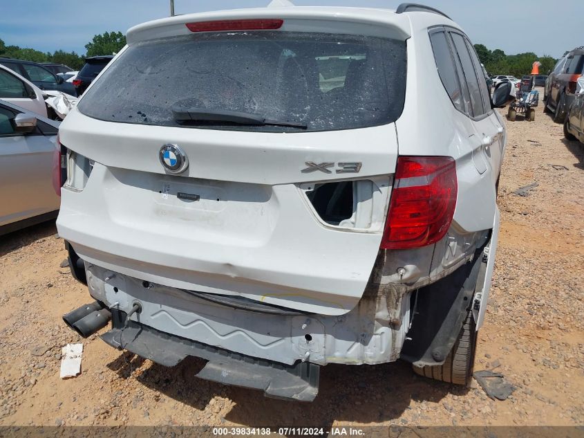 2014 BMW X3 xDrive35I VIN: 5UXWX7C56E0E76025 Lot: 39834138