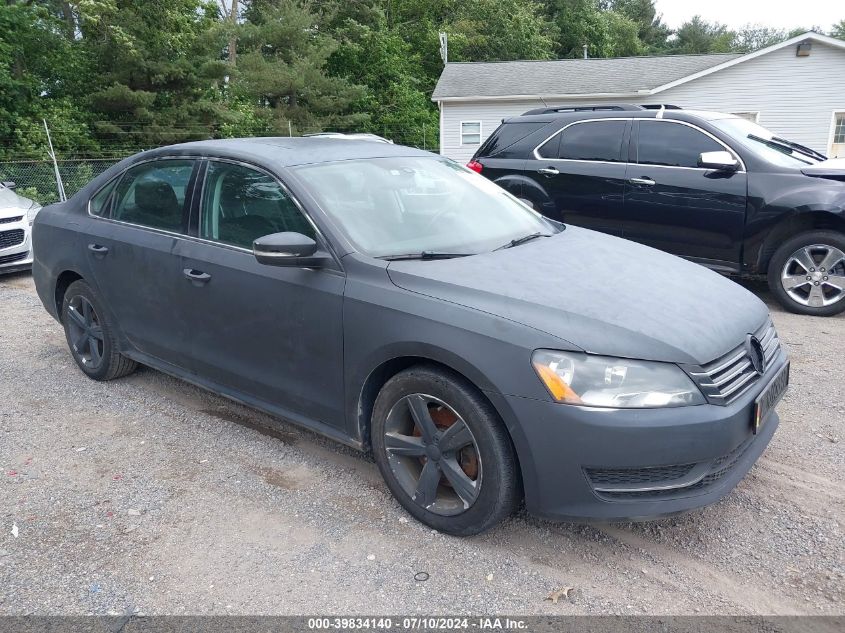 2013 Volkswagen Passat 2.5L Se VIN: 1VWBP7A30DC136894 Lot: 39834140