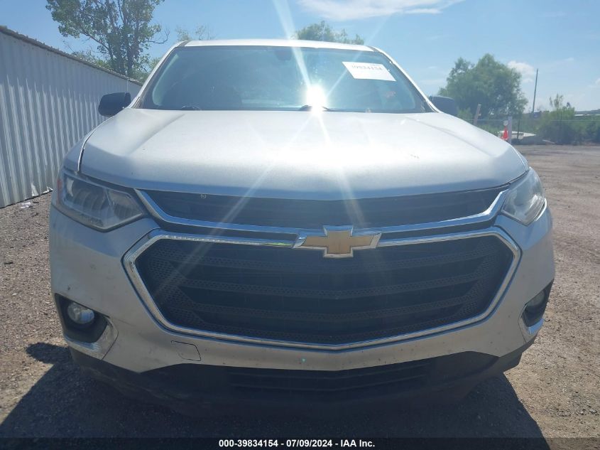 2018 Chevrolet Traverse Ls VIN: 1GNERFKWXJJ126109 Lot: 39834154