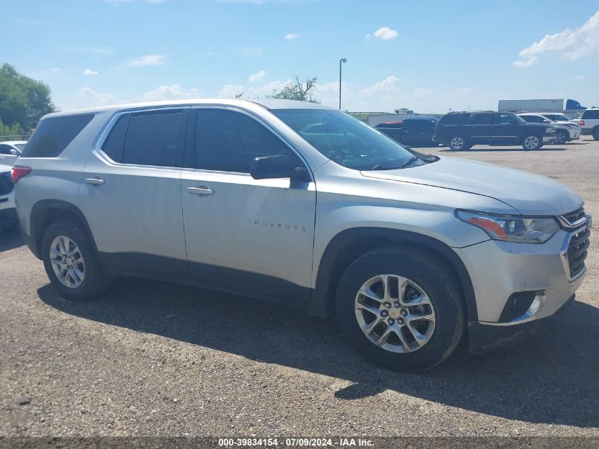 2018 Chevrolet Traverse Ls VIN: 1GNERFKWXJJ126109 Lot: 39834154