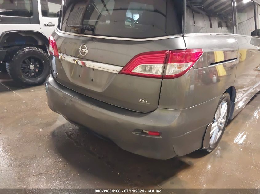 2015 Nissan Quest Sl VIN: JN8AE2KP8F9120391 Lot: 39834168