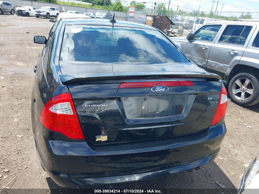 2011 Ford Fusion Se VIN: 3FAHP0HA3BR138751 Lot: 39834214