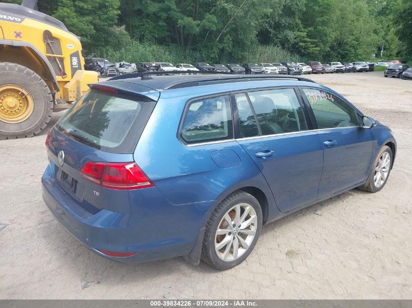 3VWC17AU8GM515725 | 2016 VOLKSWAGEN GOLF SPORTWAGEN