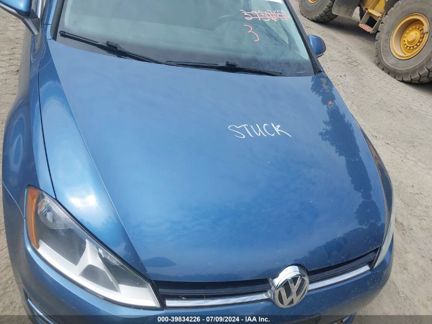 2016 VOLKSWAGEN GOLF SPORTWAGEN TSI SE 4-DOOR - 3VWC17AU8GM515725