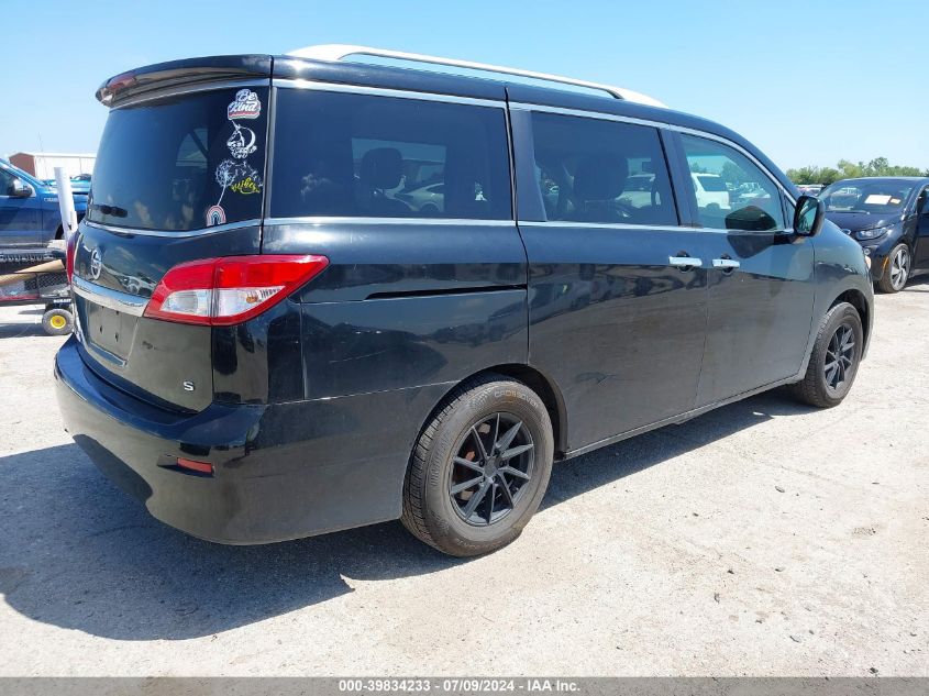 2012 Nissan Quest S VIN: JN8AE2KP8C9039953 Lot: 39834233
