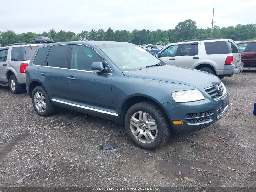 2004 Volkswagen Touareg 4.2 VIN: WVGCM77LX4D057309 Lot: 39834267