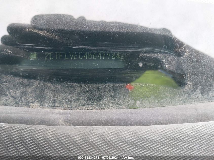 2011 GMC Terrain Slt-1 VIN: 2CTFLVEC4B6419842 Lot: 39834273