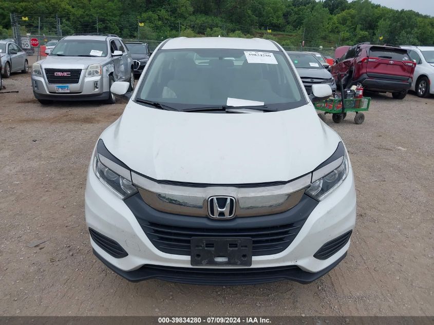 2021 Honda Hr-V Awd Lx VIN: 3CZRU6H36MM734362 Lot: 39834280