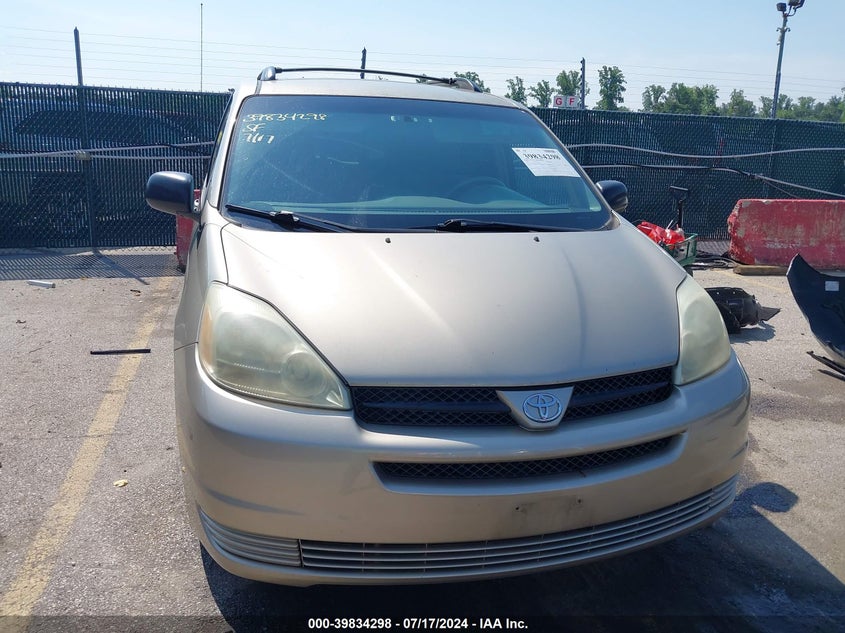 2005 Toyota Sienna Le VIN: 5TDZA23C05S273448 Lot: 39834298