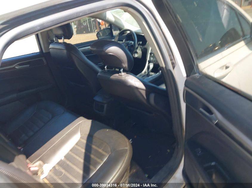 2014 Ford Fusion Se VIN: 1FA6P0HD8E5391783 Lot: 39834316