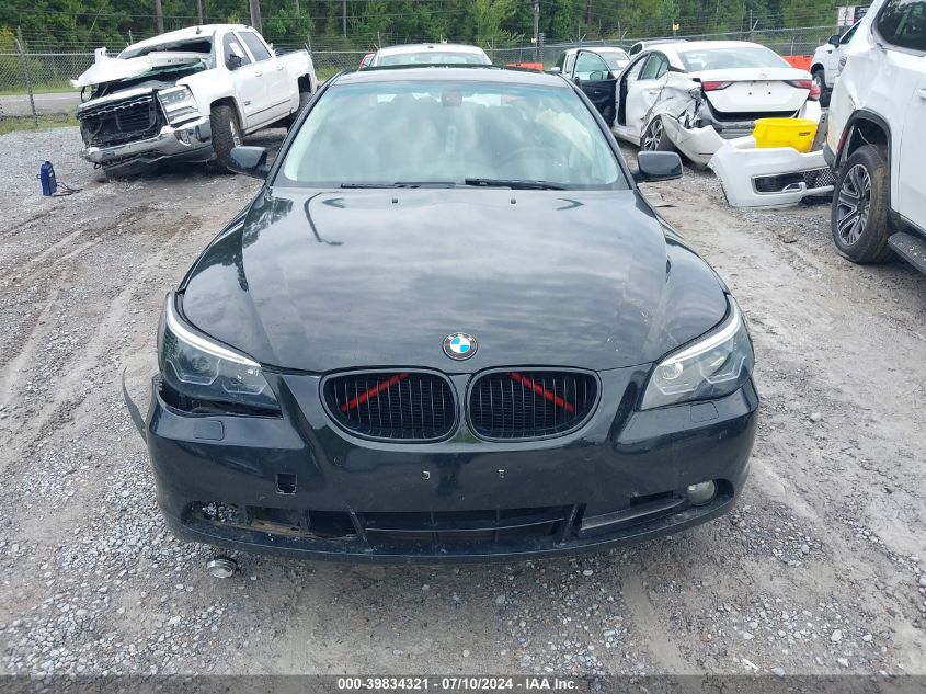 2005 BMW 545I VIN: WBANB33585B115236 Lot: 39834321