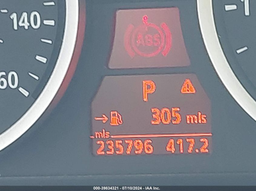 2005 BMW 545I VIN: WBANB33585B115236 Lot: 39834321