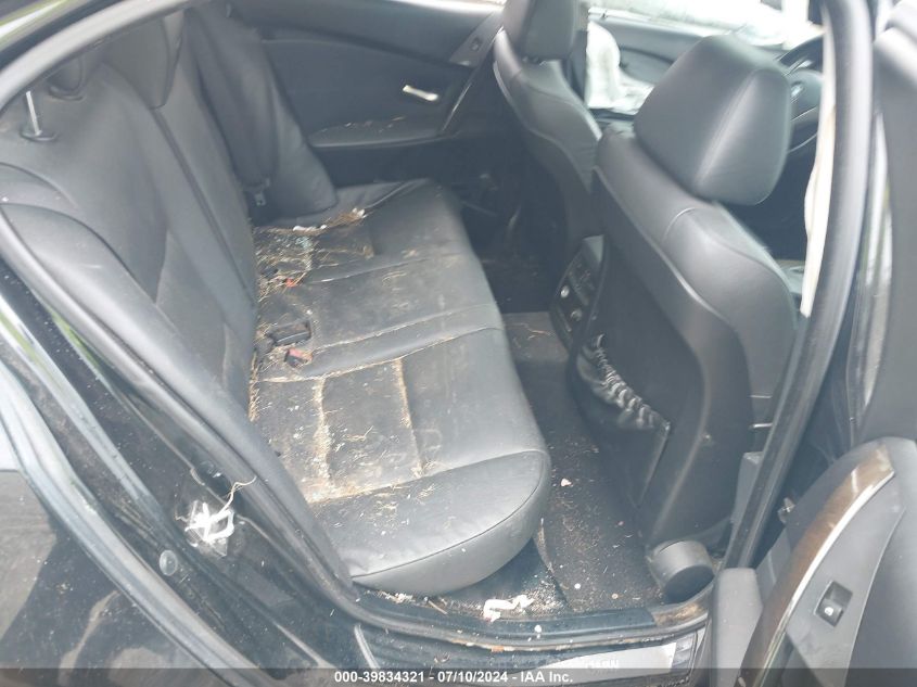 2005 BMW 545I VIN: WBANB33585B115236 Lot: 39834321