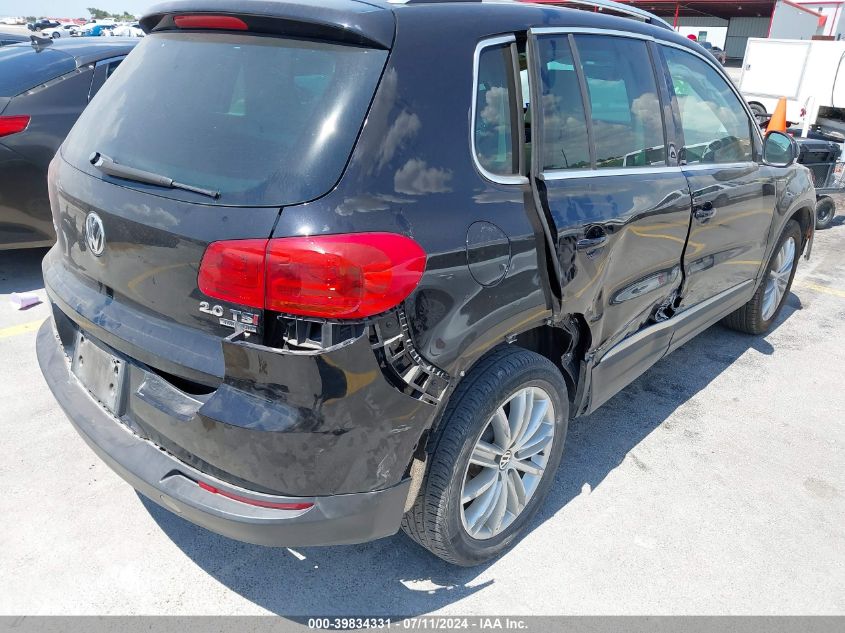 2014 VOLKSWAGEN TIGUAN SEL - WVGBV3AX9EW618814