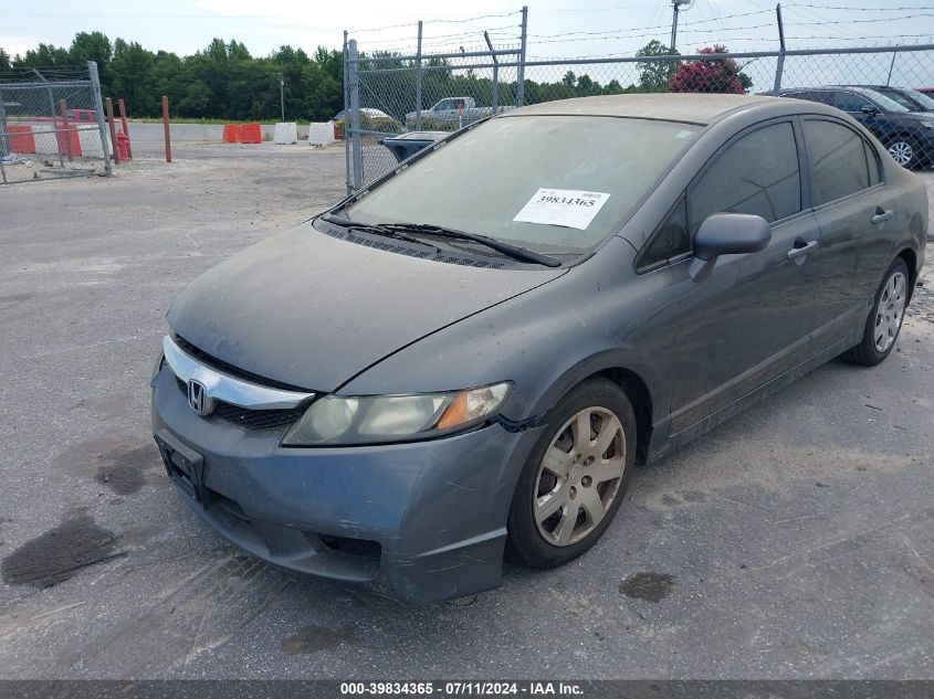 2HGFA1F53AH319665 | 2010 HONDA CIVIC