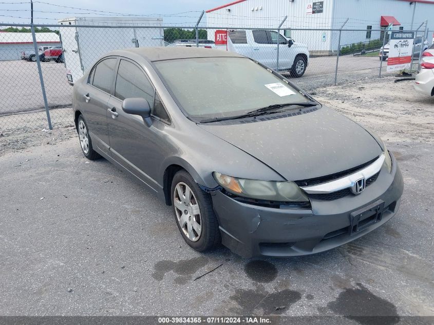 2HGFA1F53AH319665 | 2010 HONDA CIVIC