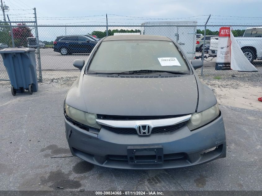 2HGFA1F53AH319665 | 2010 HONDA CIVIC