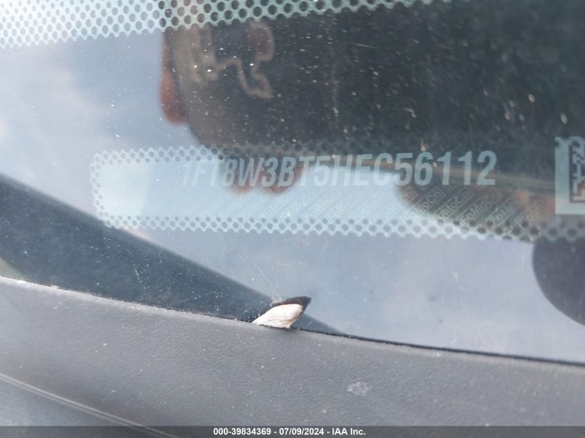 2017 Ford F-350 Xlt VIN: 1FT8W3BT5HEC56112 Lot: 39834369