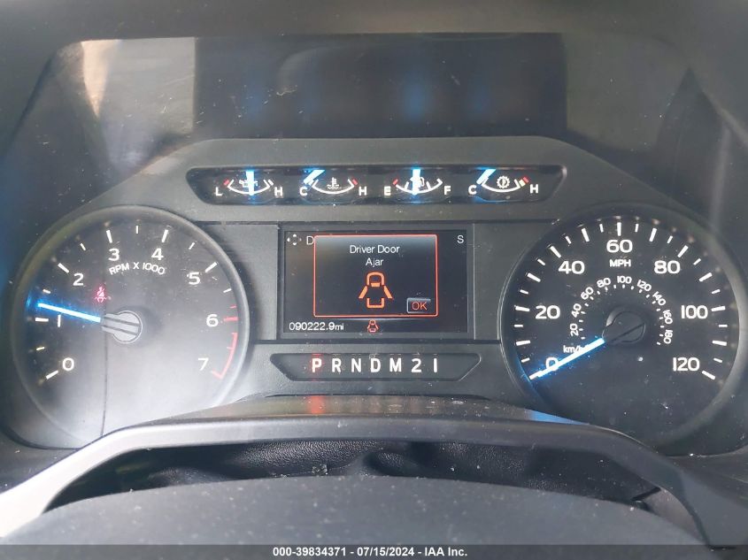 2017 Ford F-150 Xl VIN: 1FTEW1CPXHKC53989 Lot: 39834371