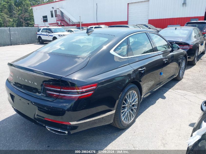 KMTGB4SCXRU246830 2024 Genesis G80 2.5T Awd