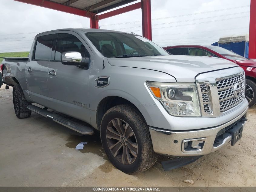 2017 Nissan Titan Sl VIN: 1N6AA1E51HN538374 Lot: 39834384