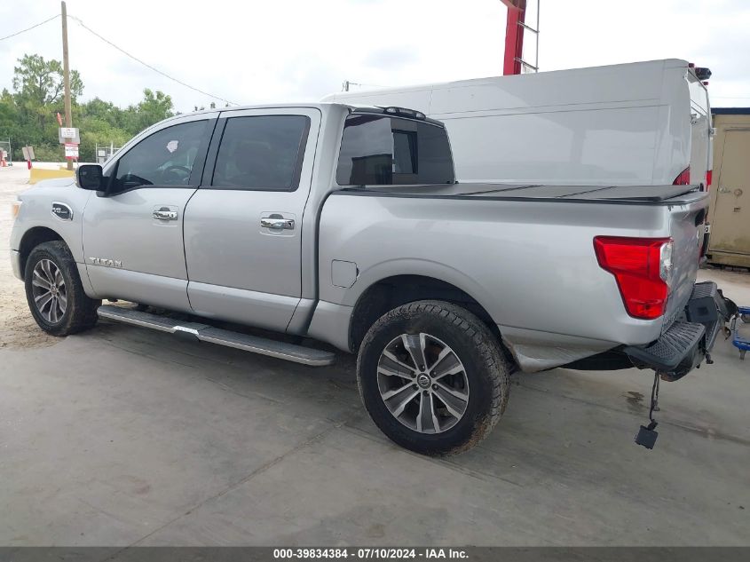 2017 Nissan Titan Sl VIN: 1N6AA1E51HN538374 Lot: 39834384