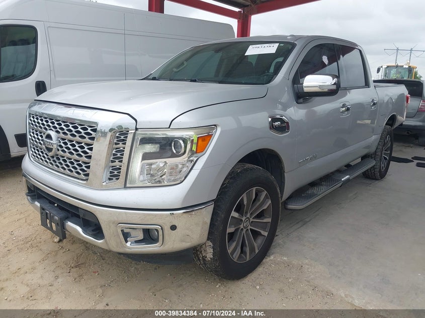 2017 Nissan Titan Sl VIN: 1N6AA1E51HN538374 Lot: 39834384