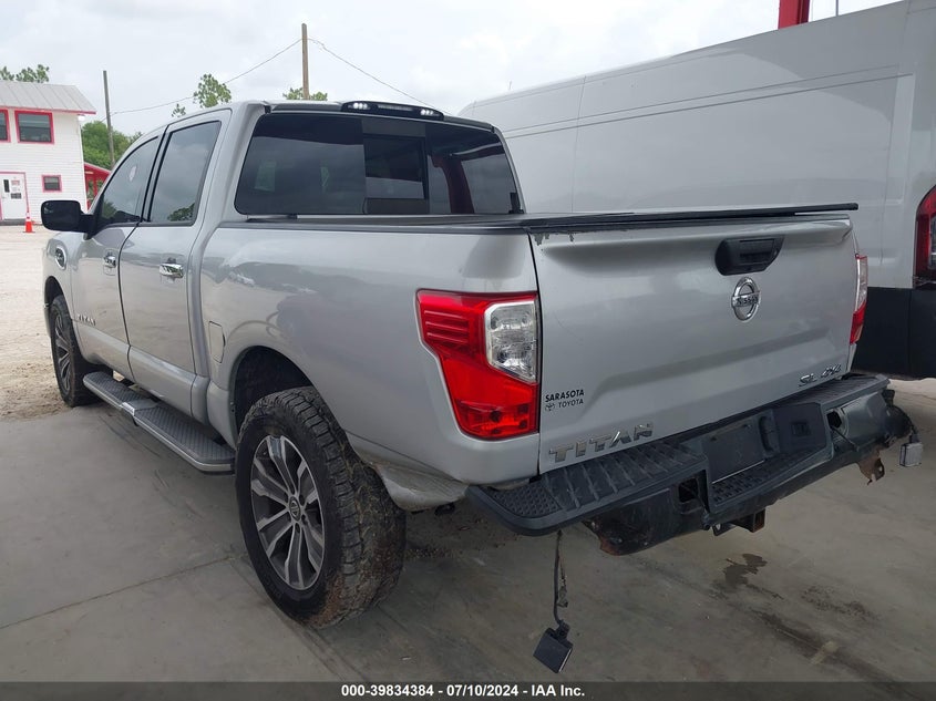 2017 Nissan Titan Sl VIN: 1N6AA1E51HN538374 Lot: 39834384
