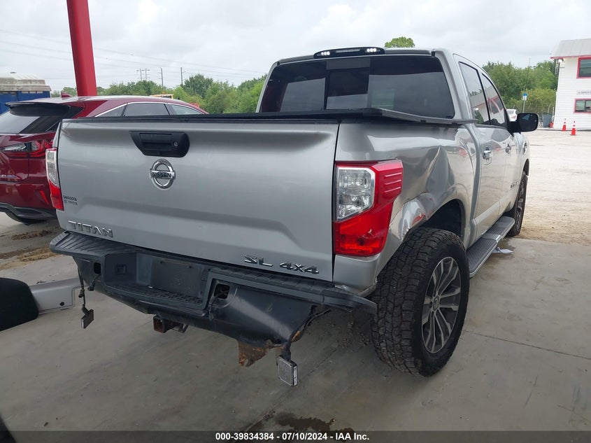 2017 Nissan Titan Sl VIN: 1N6AA1E51HN538374 Lot: 39834384
