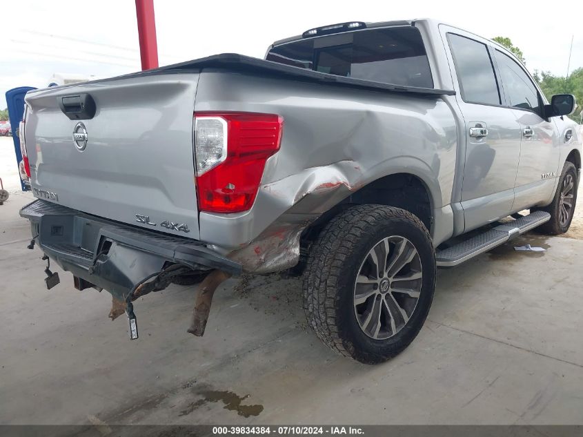 2017 Nissan Titan Sl VIN: 1N6AA1E51HN538374 Lot: 39834384