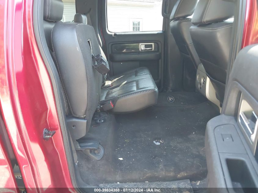 2009 Ford F-150 Supercrew VIN: 1FTPW14V99FA61964 Lot: 39834388