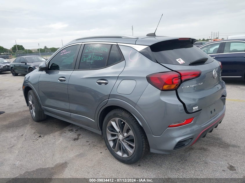 2021 BUICK ENCORE GX 1.2L I-3 DI, DOHC, V(VIN: KL4MMDS24MB041859
