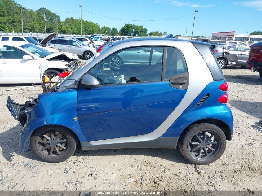 2008 Smart Fortwo Passion/Pure VIN: WMEEJ31X18K191137 Lot: 39834415