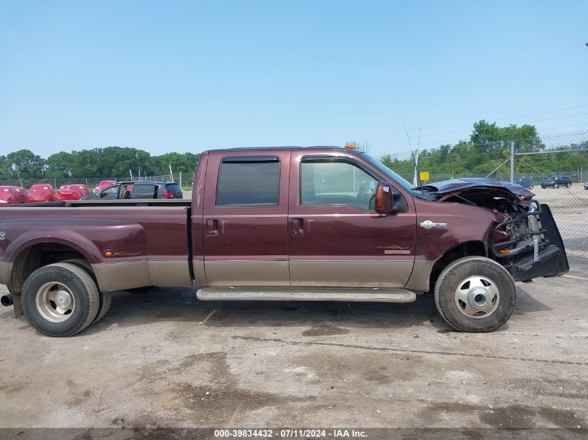 2003 Ford F-350 Lariat/Xl/Xlt VIN: 1FTWW33P63EC22231 Lot: 39834432