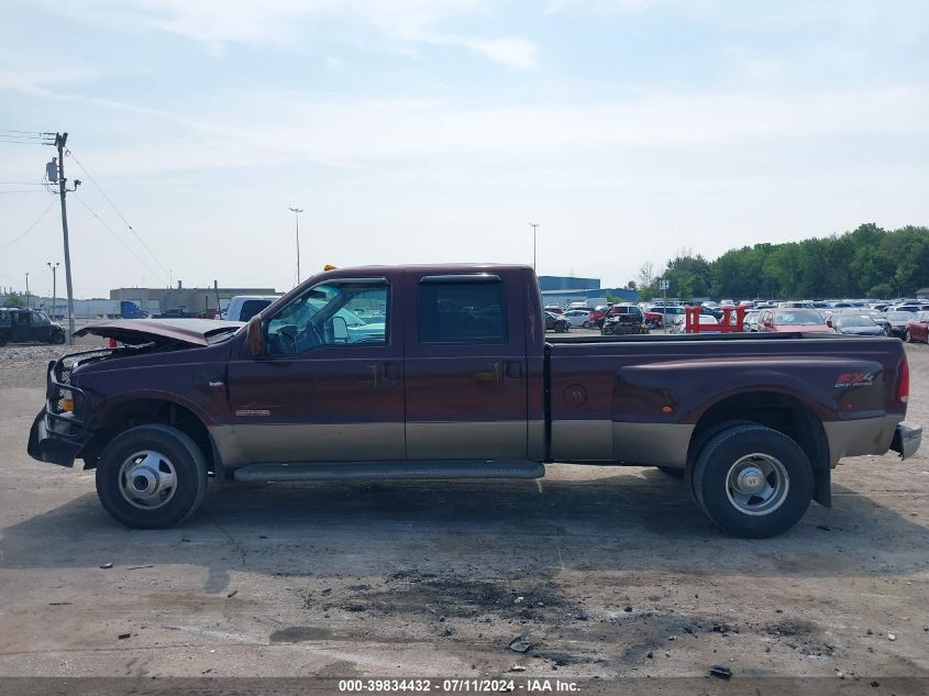 2003 Ford F-350 Lariat/Xl/Xlt VIN: 1FTWW33P63EC22231 Lot: 39834432