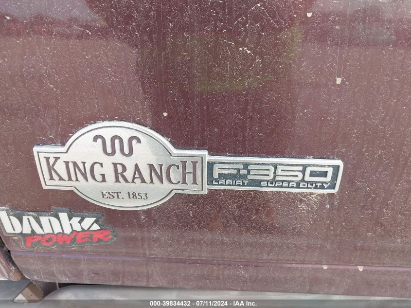 2003 Ford F-350 Lariat/Xl/Xlt VIN: 1FTWW33P63EC22231 Lot: 39834432