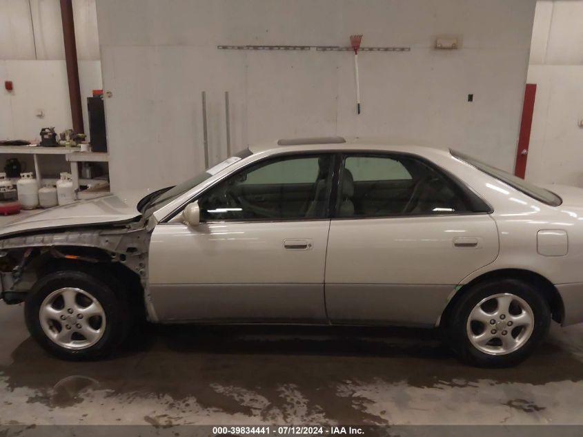 1999 Lexus Es 300 VIN: JT8BF28G3X5063058 Lot: 39834441