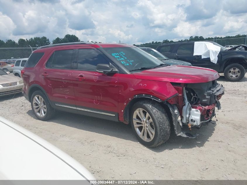 2019 Ford Explorer Xlt VIN: 1FM5K7D88KGB33846 Lot: 39834447