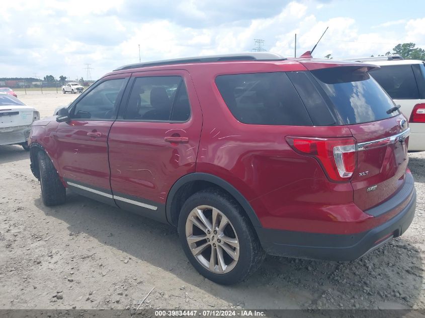 2019 Ford Explorer Xlt VIN: 1FM5K7D88KGB33846 Lot: 39834447