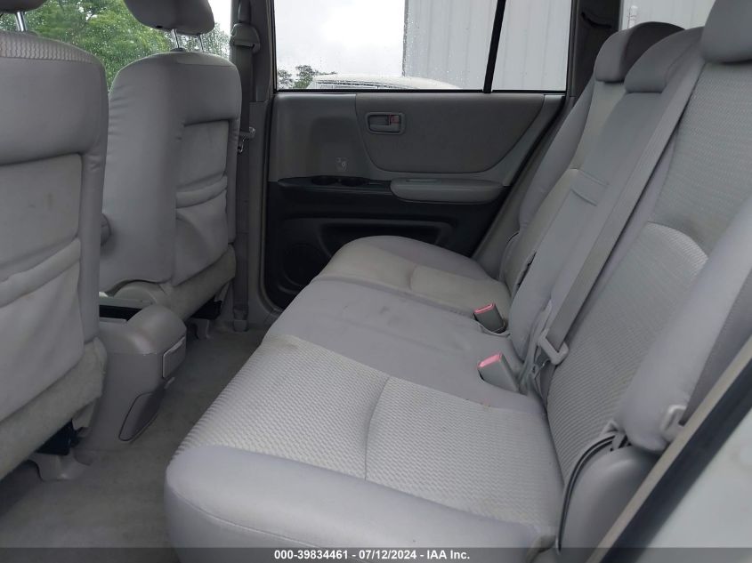 2005 Toyota Highlander V6 VIN: JTEEP21A450134033 Lot: 39834461