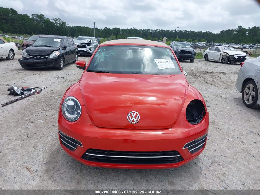 2018 Volkswagen Beetle S/Se/Coast VIN: 3VW5DAATXJM505967 Lot: 39834485