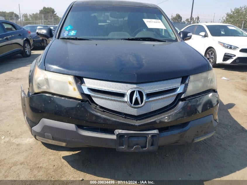 2007 Acura Mdx Technology Package VIN: 2HNYD28317H508415 Lot: 39834499