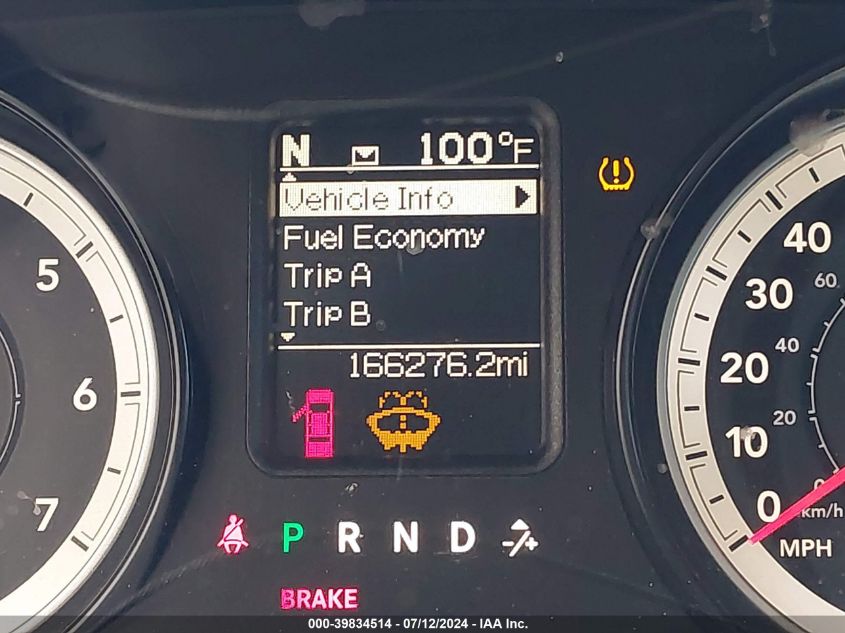 2014 Ram 1500 Big Horn VIN: 1C6RR6LG7ES345280 Lot: 39834514