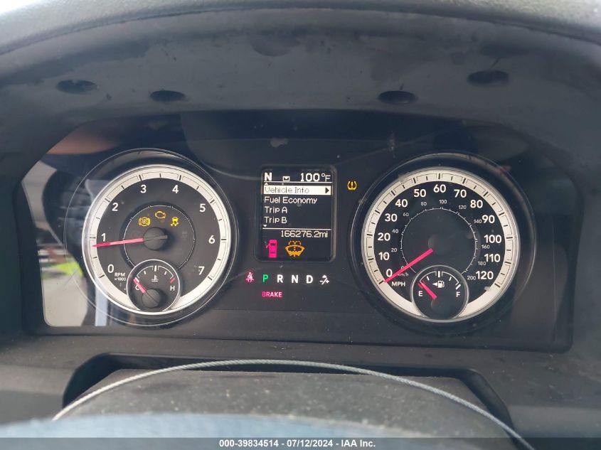 2014 Ram 1500 Big Horn VIN: 1C6RR6LG7ES345280 Lot: 39834514