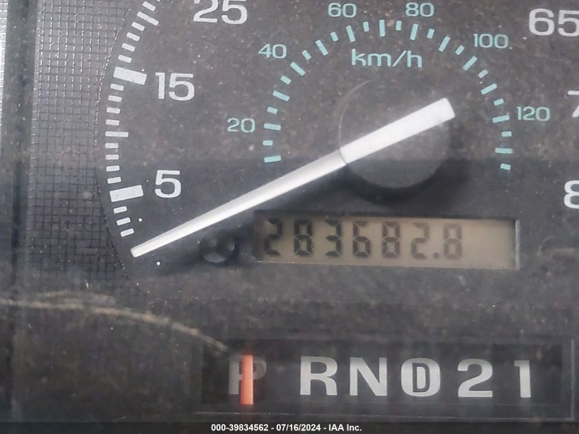 1995 Ford Econoline E250 Van VIN: 1FTHE24H4SHB97680 Lot: 39834562