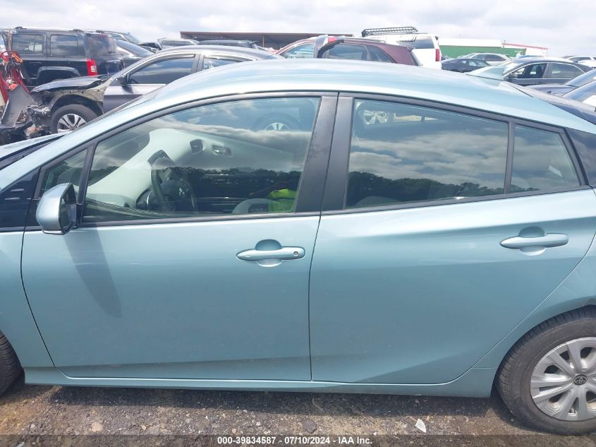 2019 Toyota Prius Le VIN: JTDKARFU0K3100539 Lot: 39834587