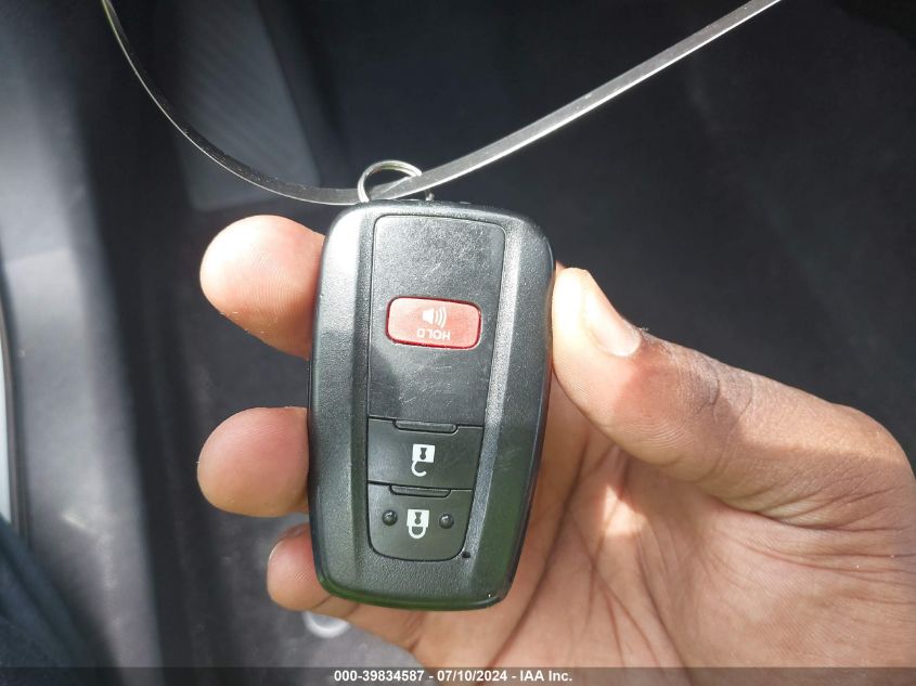 2019 Toyota Prius Le VIN: JTDKARFU0K3100539 Lot: 39834587