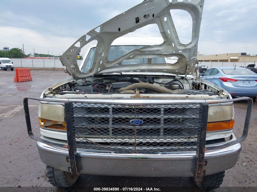 1992 Ford F250 VIN: 1FTHX26H6NKB89613 Lot: 39834590