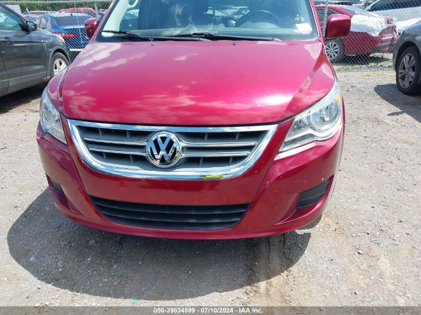 2012 Volkswagen Routan Se VIN: 2C4RVABGXCR391905 Lot: 39834599