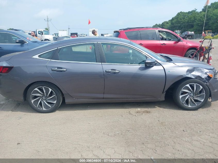 2020 Honda Insight Touring VIN: 19XZE4F96LE014132 Lot: 39834600